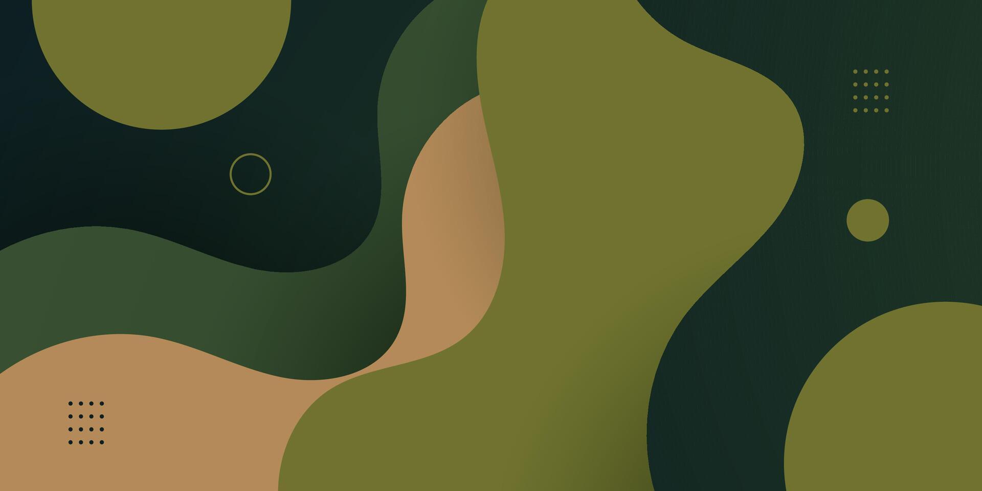 Abstract 3D background with green wave overlap design for banner cover book flayer and other element graphic design. vector