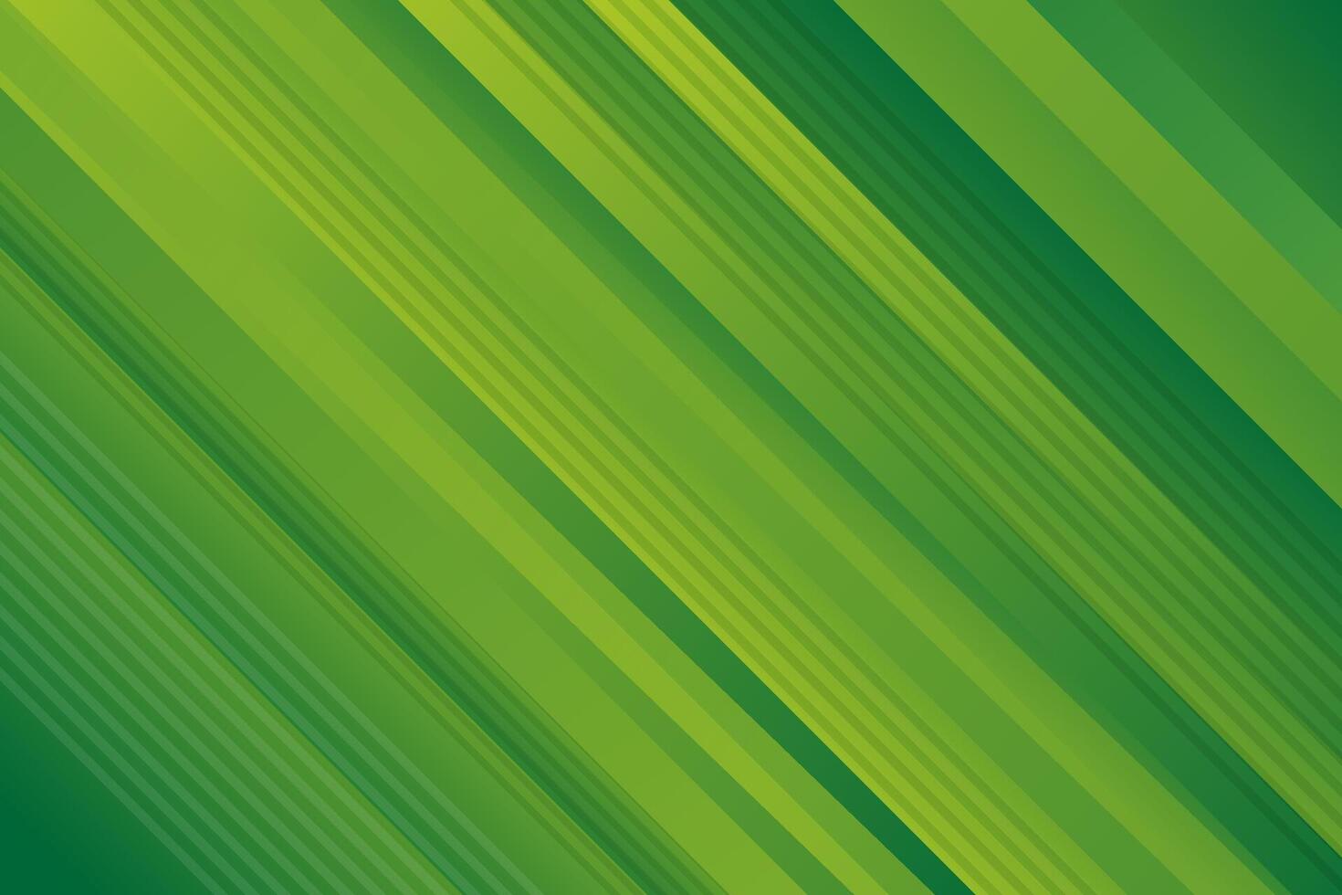 Green gradient modern geometric background vector