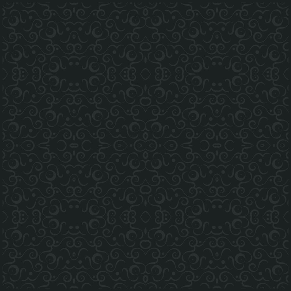 dark ethnic seamless pattern template vector