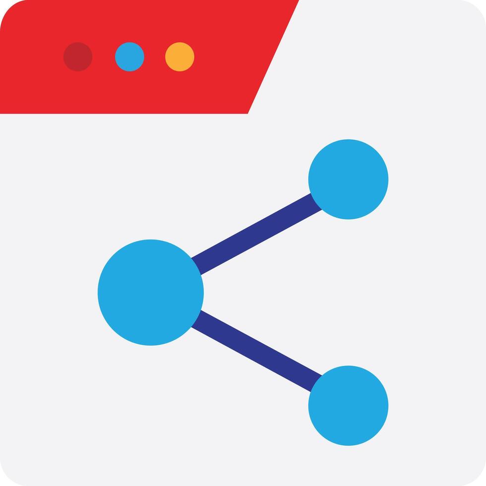 Share Link Website vector