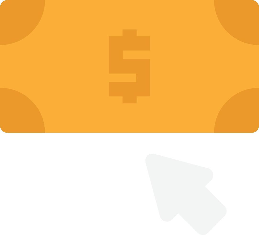 Pay Per Click Money vector