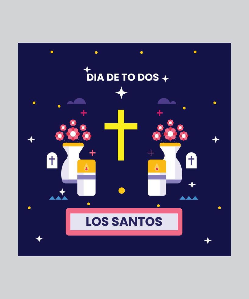 All Saints Day vector