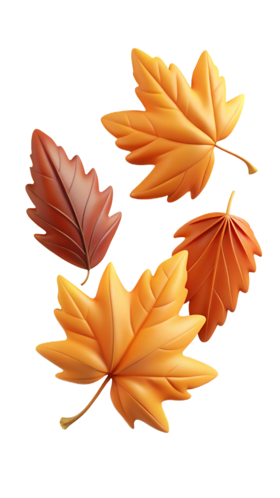 Autumn Leaves in Motion png