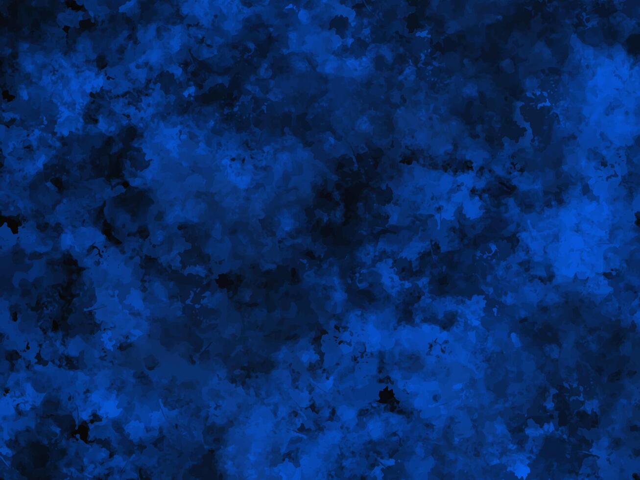 abstract dark blue grunge texture watercolor background vector