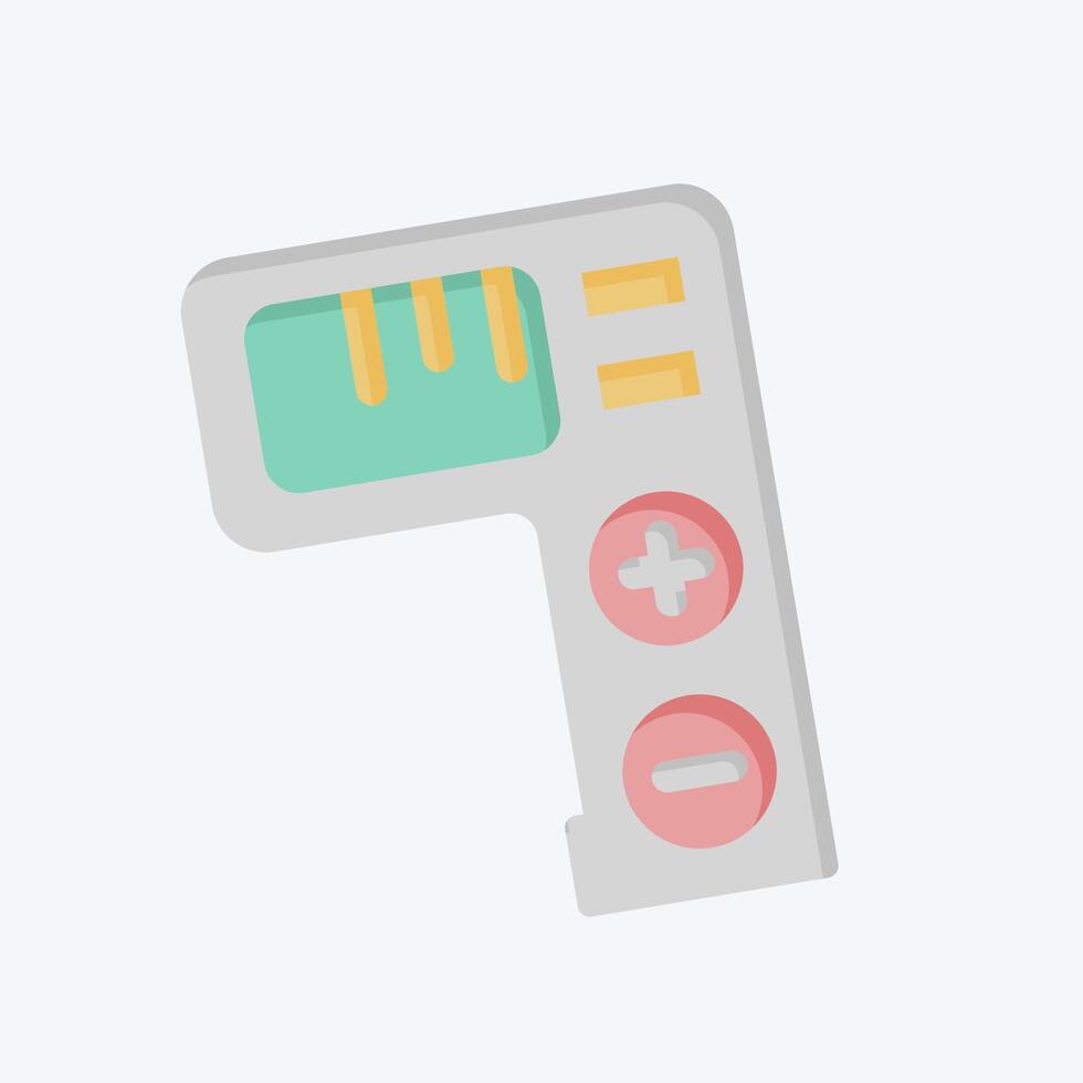 Icon Tally Counter. related to Measuring symbol. flat style. simple illustration vector