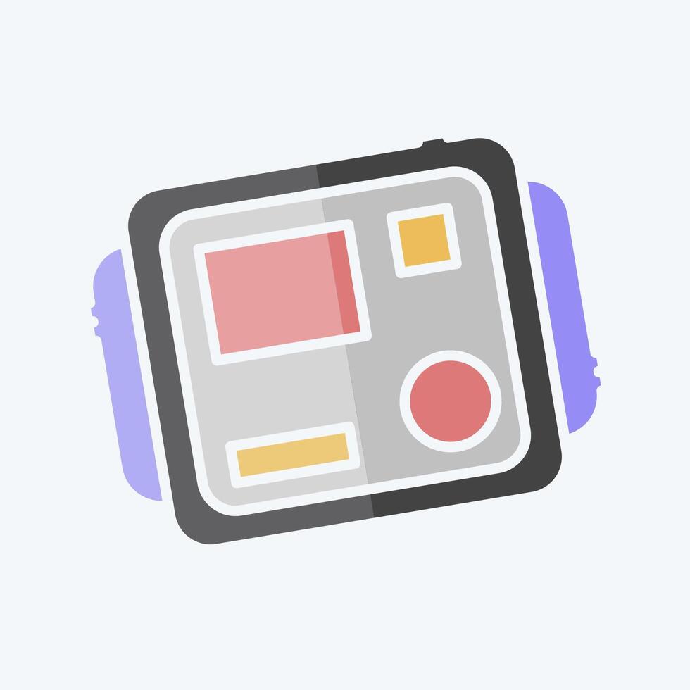Icon Insulation Tester. related to Measuring symbol. doodle style. simple illustration vector