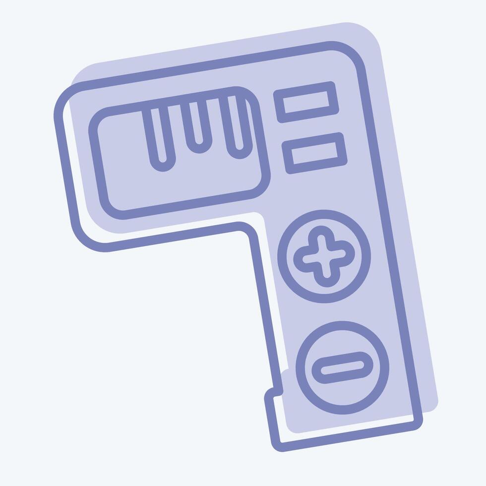 Icon Tally Counter. related to Measuring symbol. two tone style. simple illustration vector