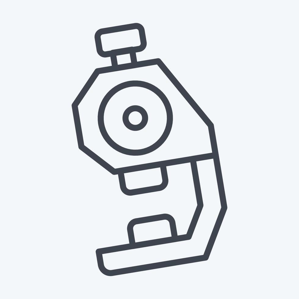 Icon Dial Galige. related to Measuring symbol. line style. simple illustration vector