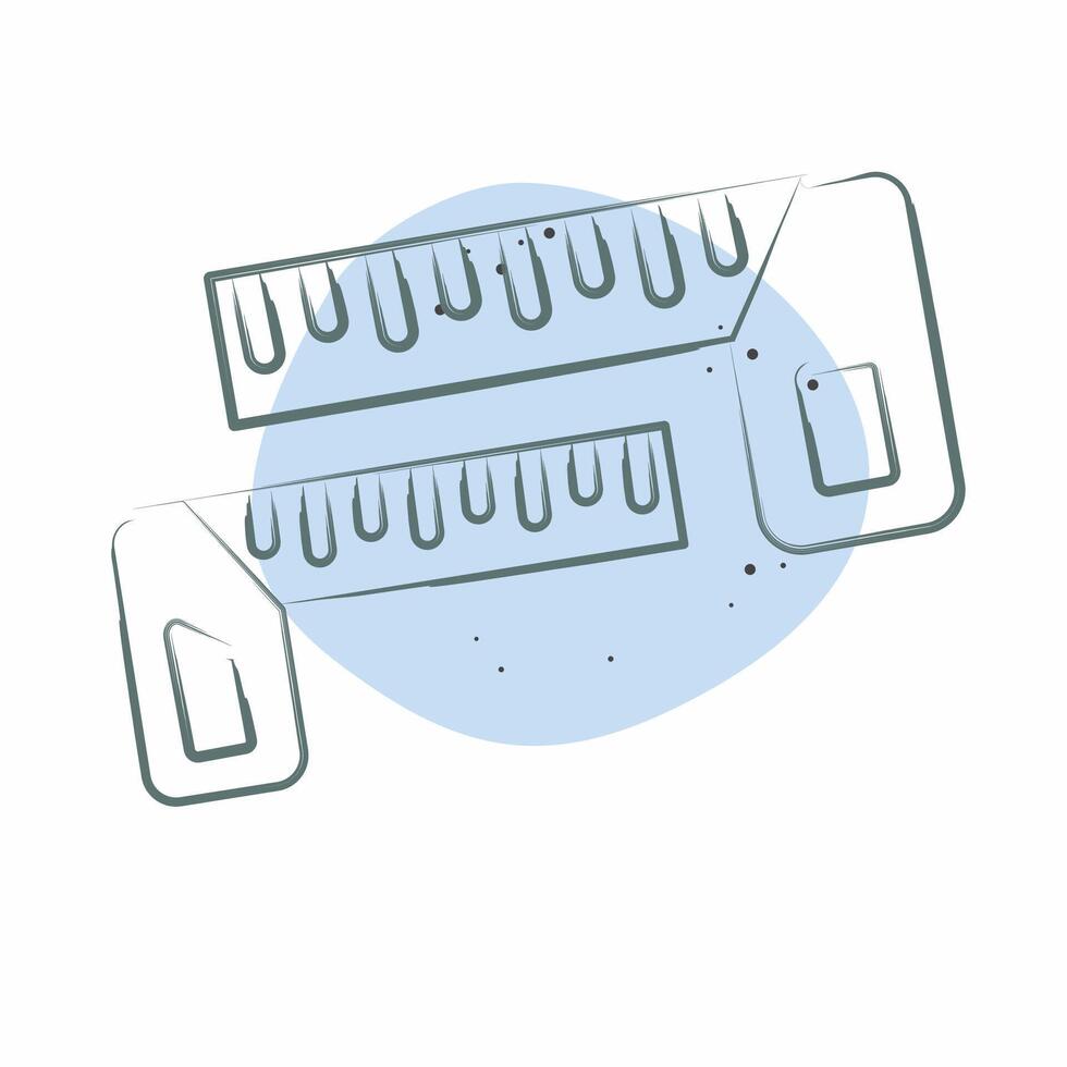 Icon Carpenters Square. related to Measuring symbol. Color Spot Style. simple illustration vector