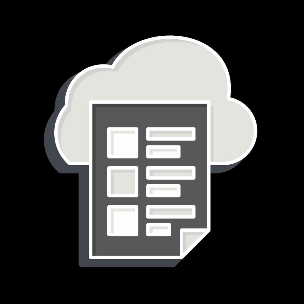 Icon Fire Access. related to Network symbol. glossy style. simple illustration vector