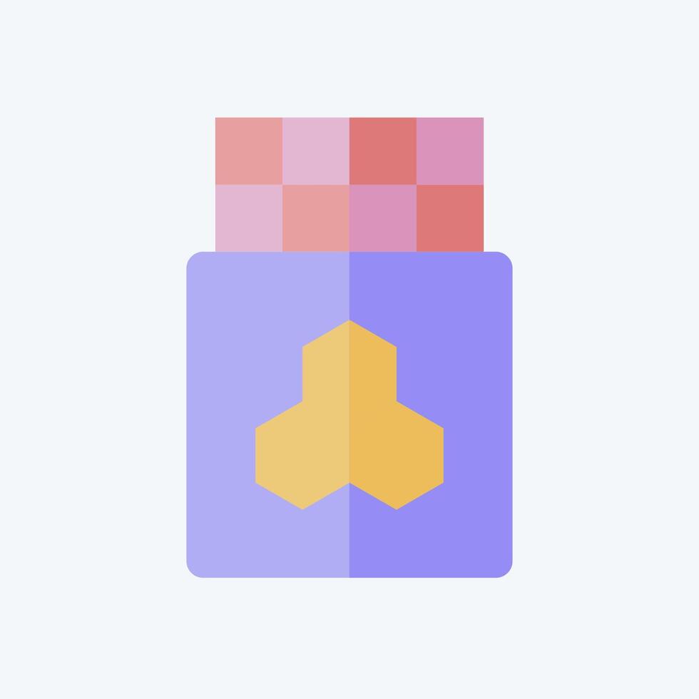 Icon Chocolate. related to Breakfast symbol. flat style. simple illustration vector