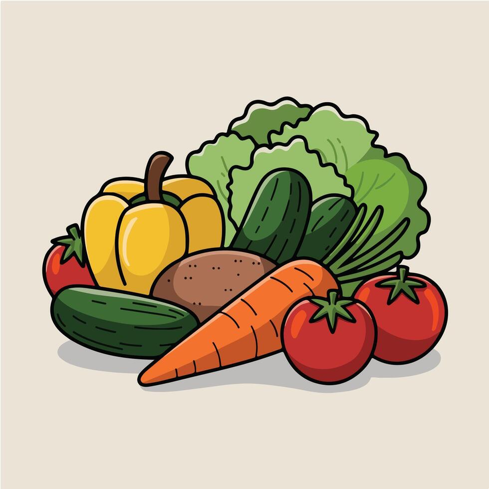World Food Day Illustration Art vector