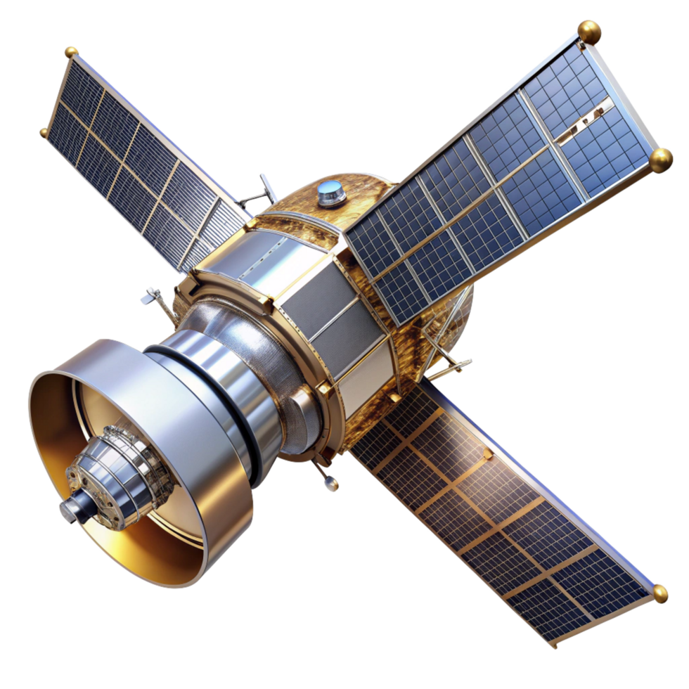 Satellite in the Depths of Space png