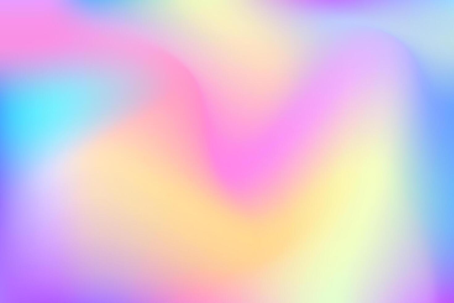 Futuristic holographic gradient mesh background for presentations, posters,ads, banners, brochures, websites vector
