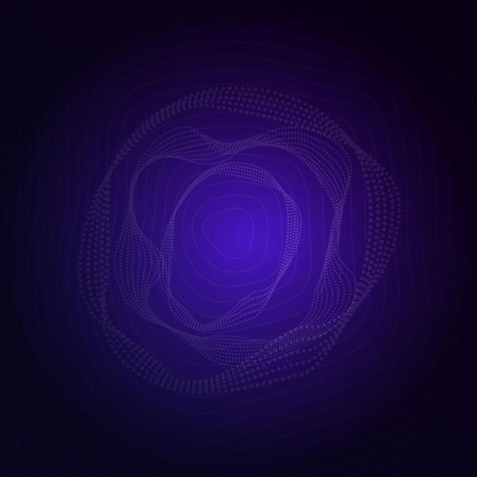 Particles glowing dots abstract background Neon circle splash design Ai virtual futuristic technology and science vector