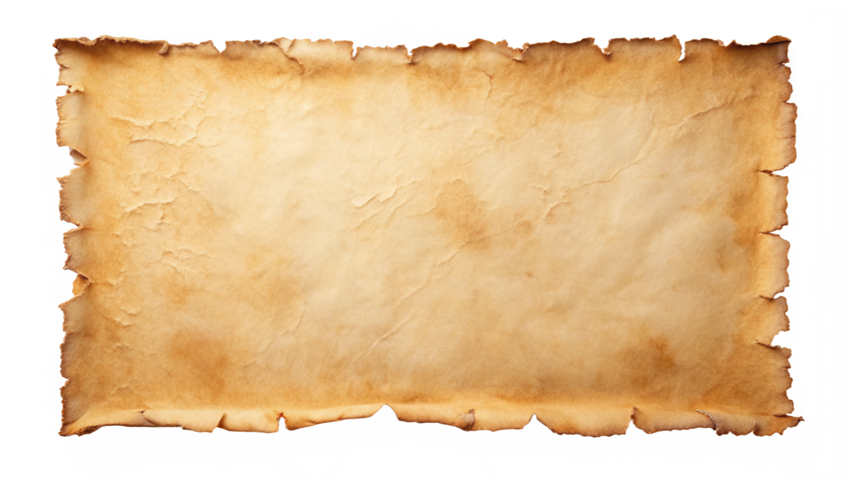 Aged Paper Parchment Sheet for Writing png