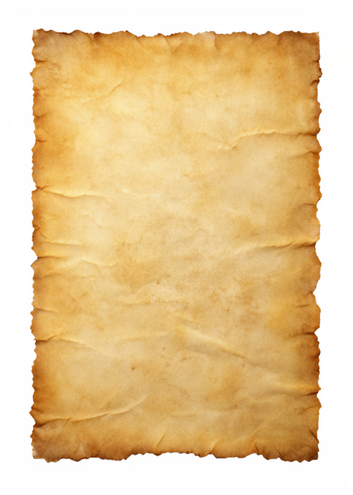 Old Parchment Paper for Document Background png