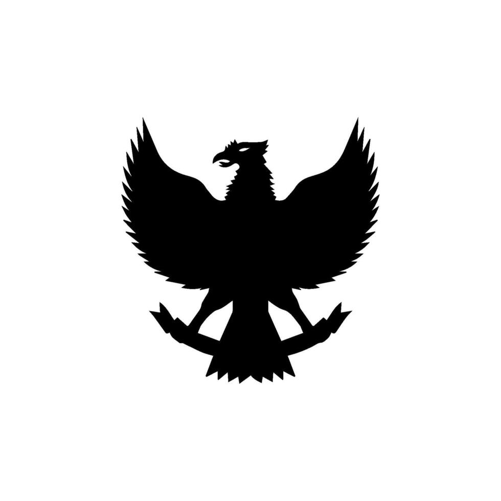 Garuda Indonesia symbol, vectors illustration.