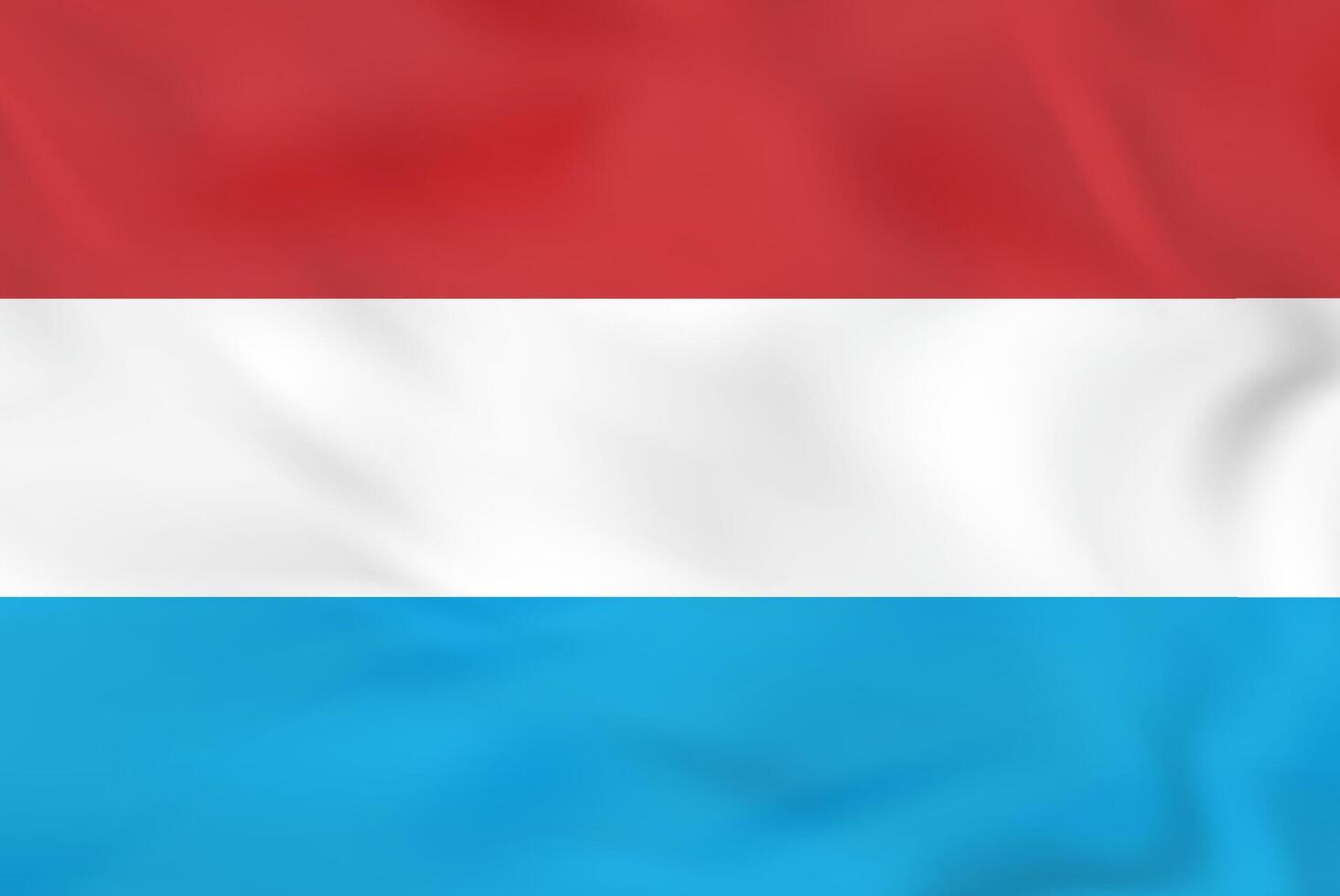 Luxembourg waving flag. Luxembourg national flag background texture. vector