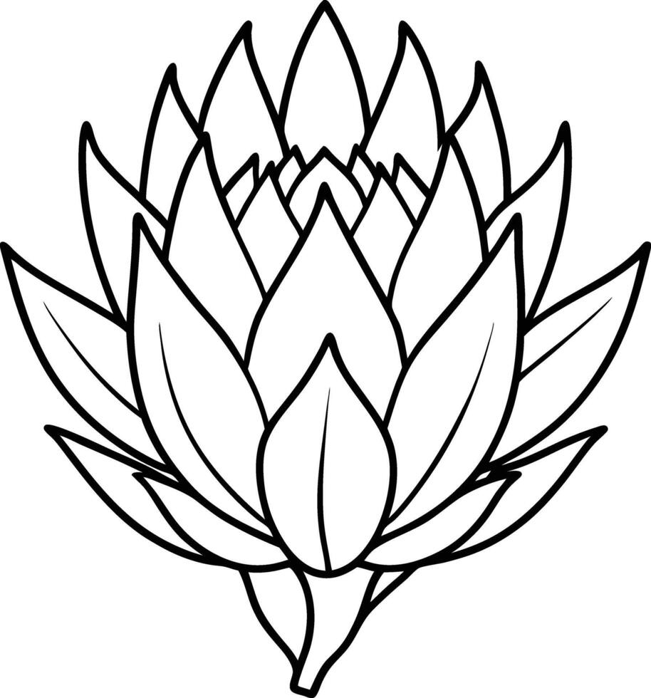Kids will love coloring these floral hand-drawn illustrations vector