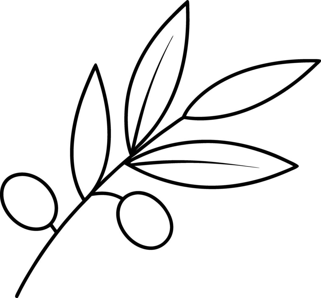 A fun floral coloring book that children will adore vector
