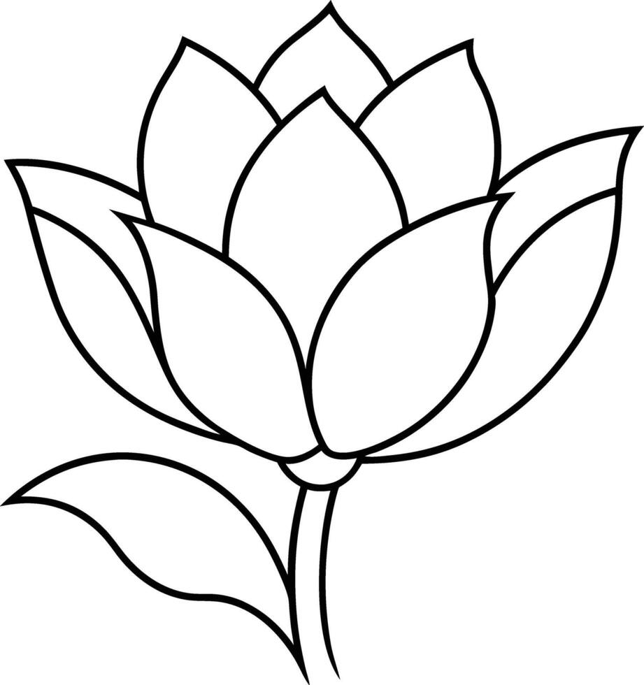 Let kids create their own floral masterpieces with this book vector
