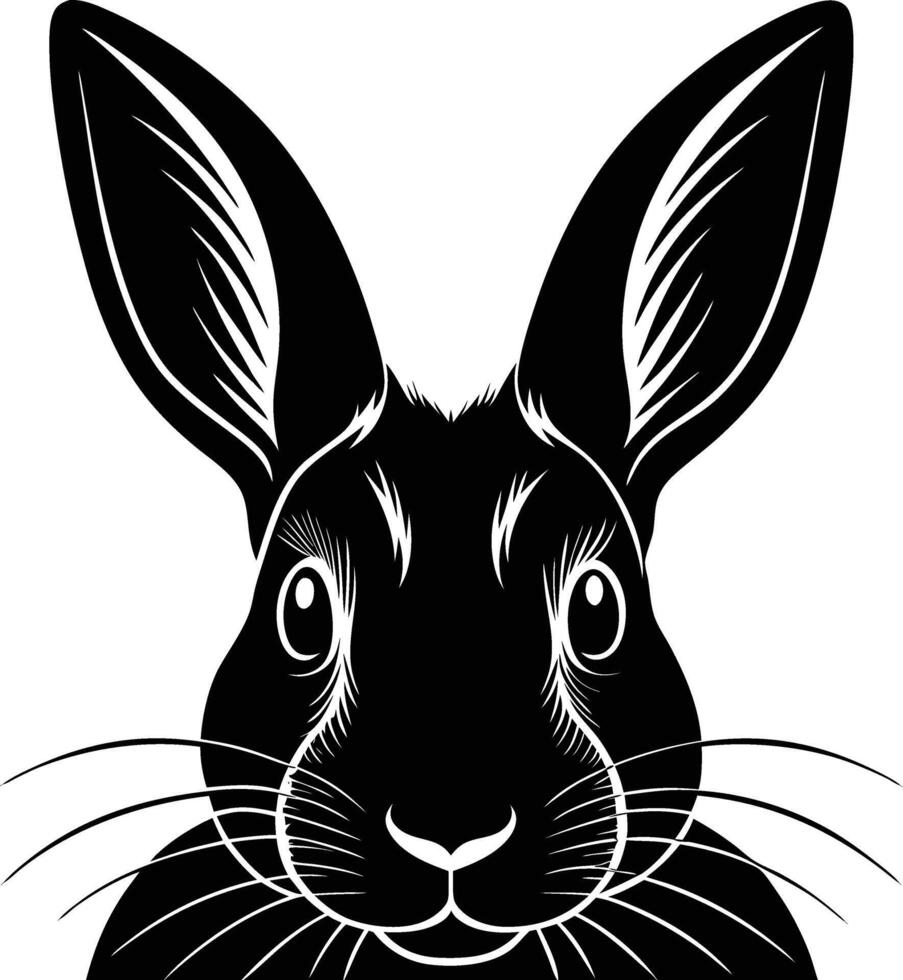 This cute rabbit graphic illustration adds a touch of whimsy and joy to any creative project or digital artwork vector