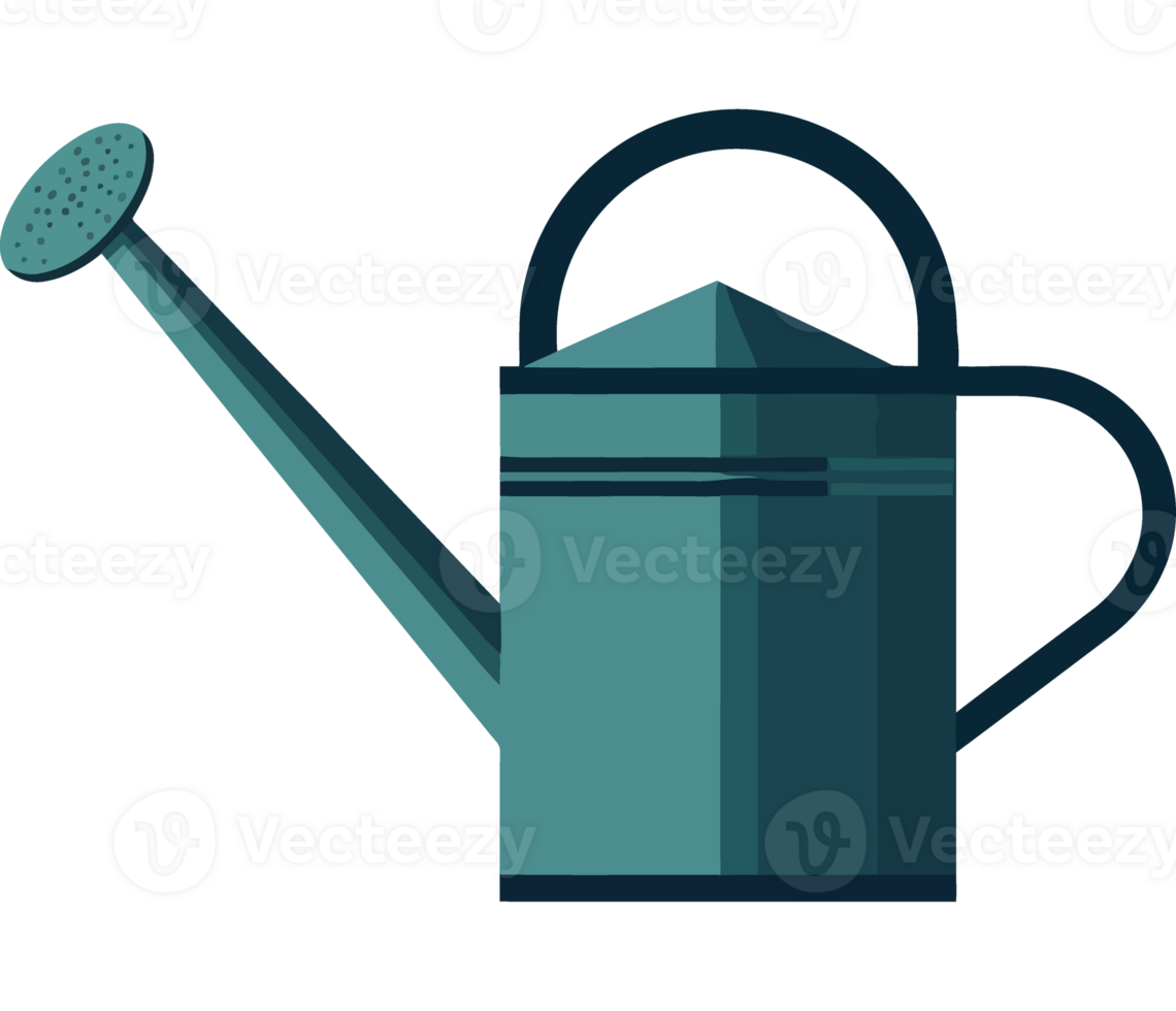 A watering can with a handle on it png