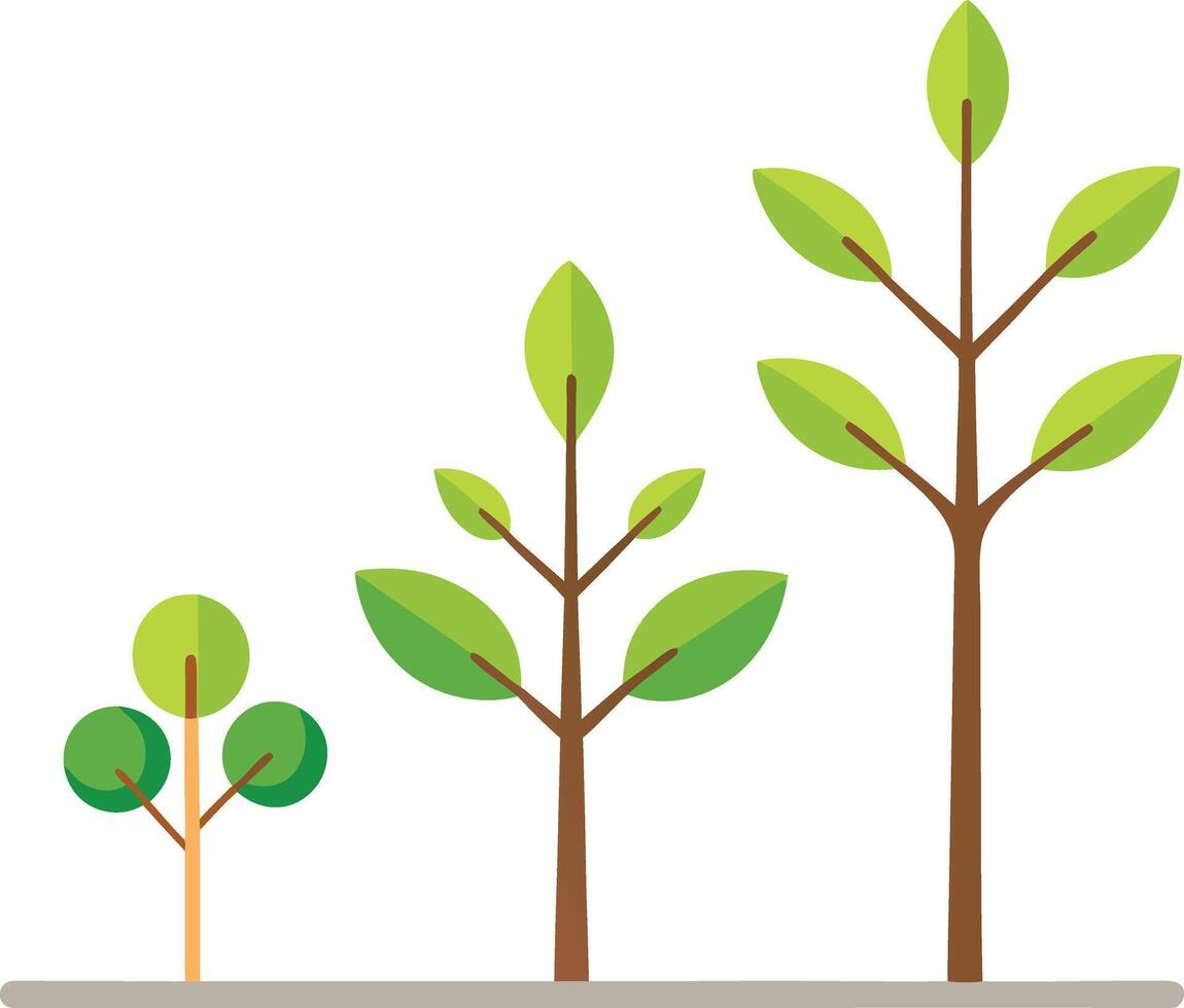 Eco friendly illustration and the future of green design vector