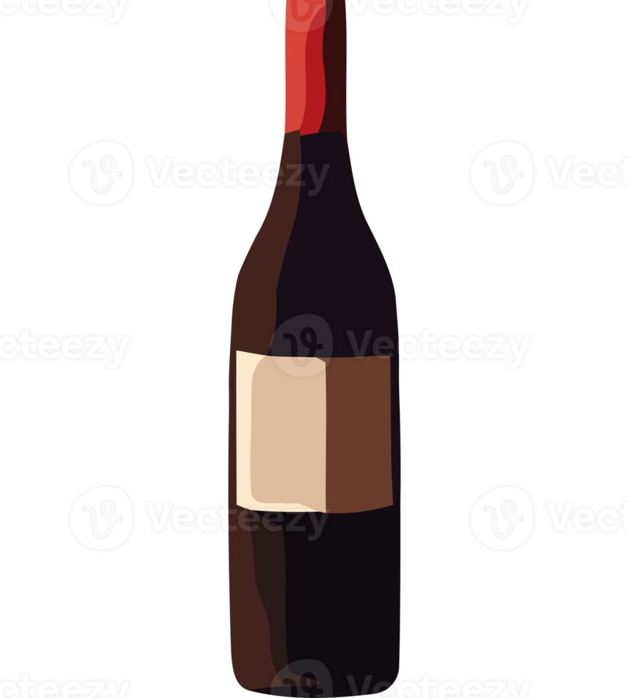 Wine bottle transparent png