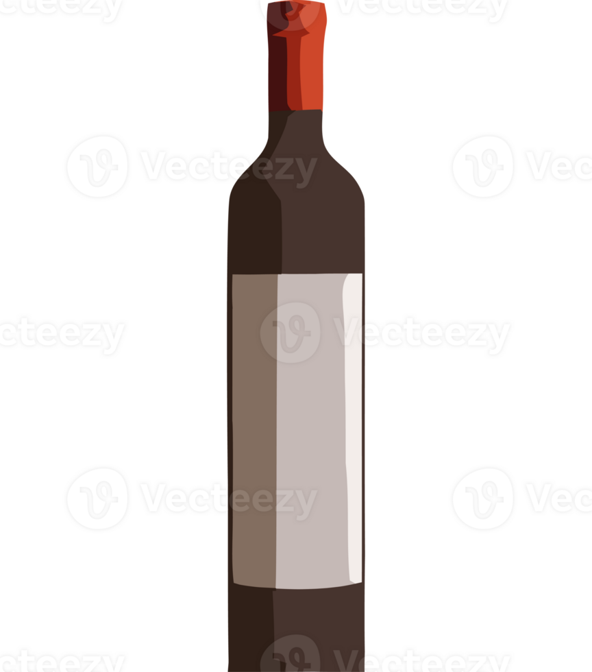 vino bottiglia trasparente png