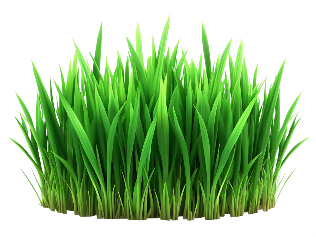 Grass Blades with Dew Drops Illustration png