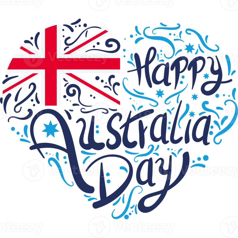 Happy australia day png
