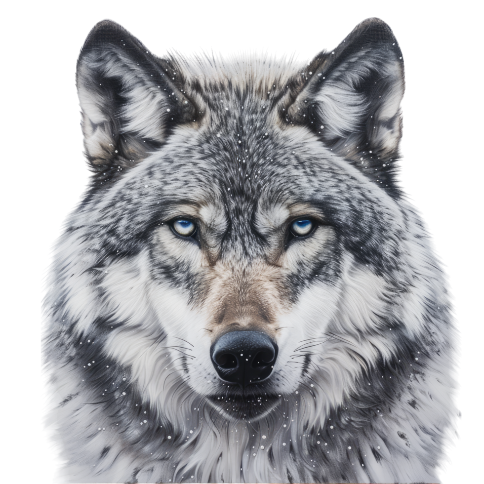 Wolf in angry mood png
