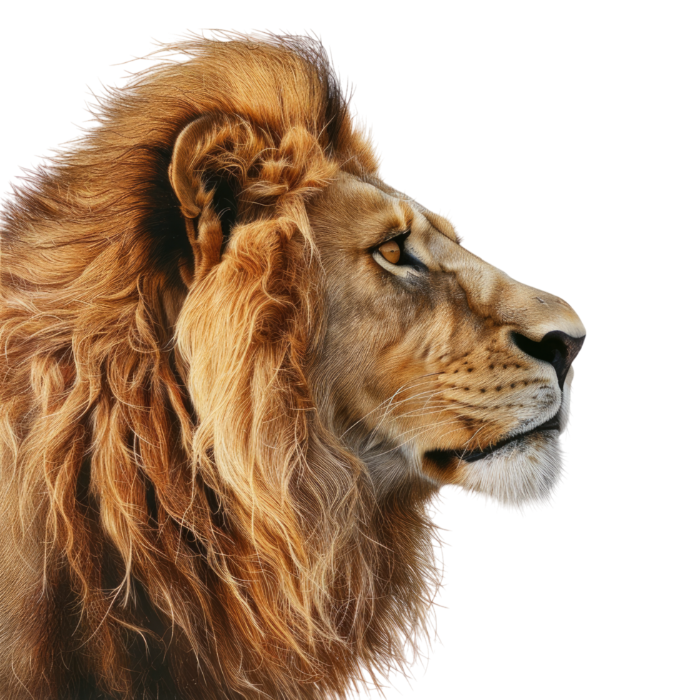 Lion side image png