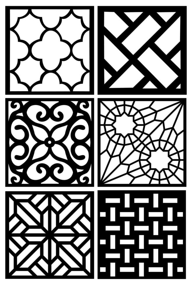 a series of four squares with a design that says the name of a design . vector