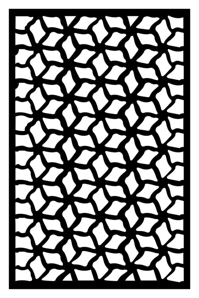 a black and white geometric design with geometric shapes vector