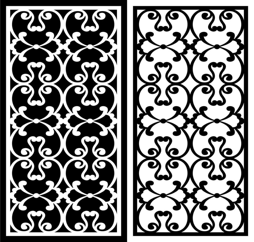 a set of three black and white designs with a design that says verl . vector