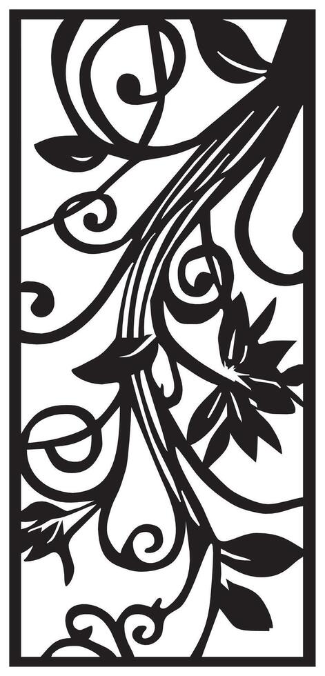 a black and white drawing of a butterfly with a leaf on it. vector