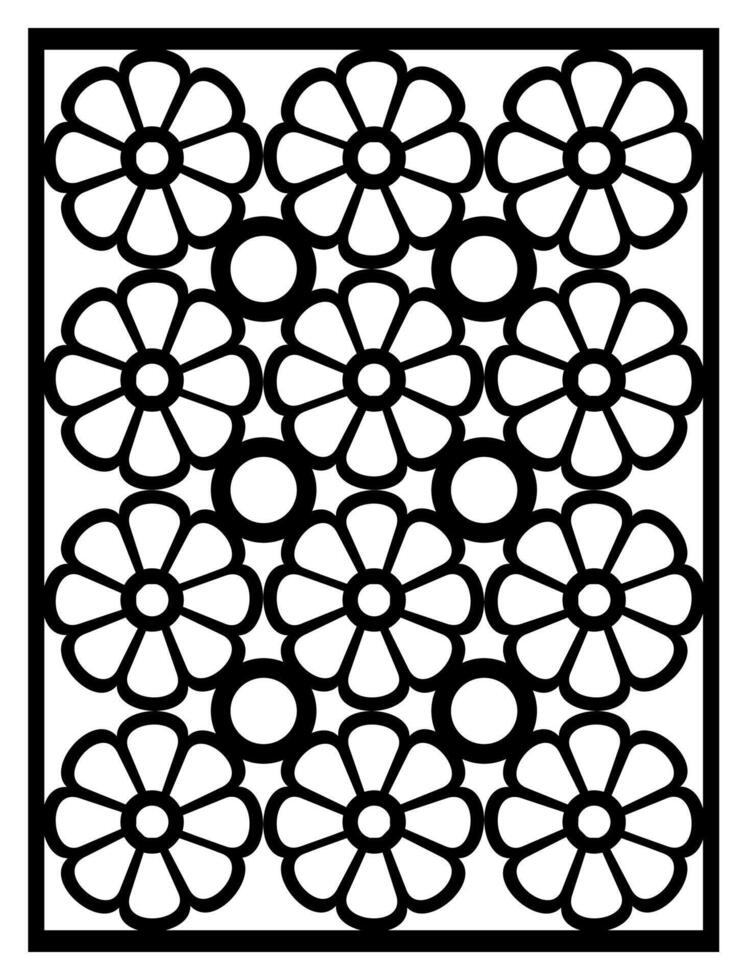 a black and white picture of a design on a black background vector