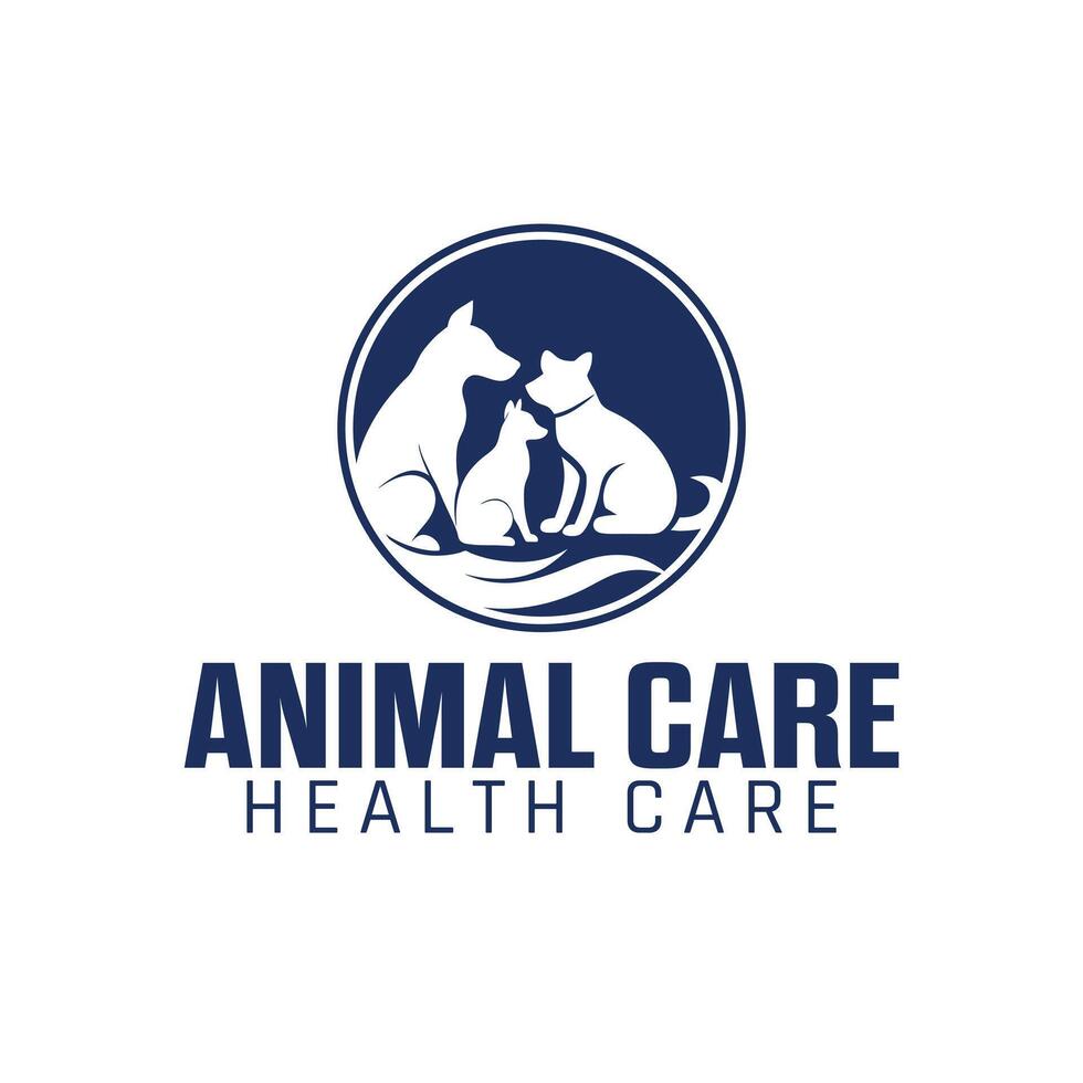 Animals Care Logo, care logo vector