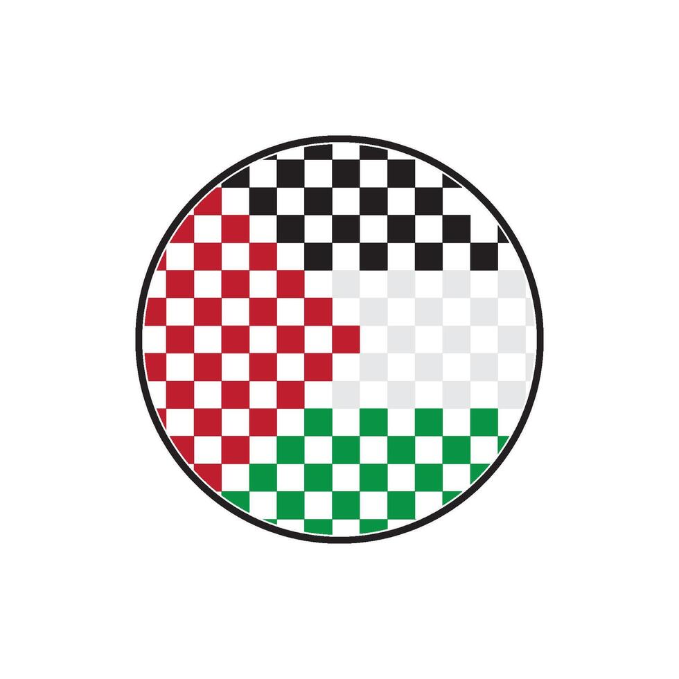 save palestine logo illustration design vector