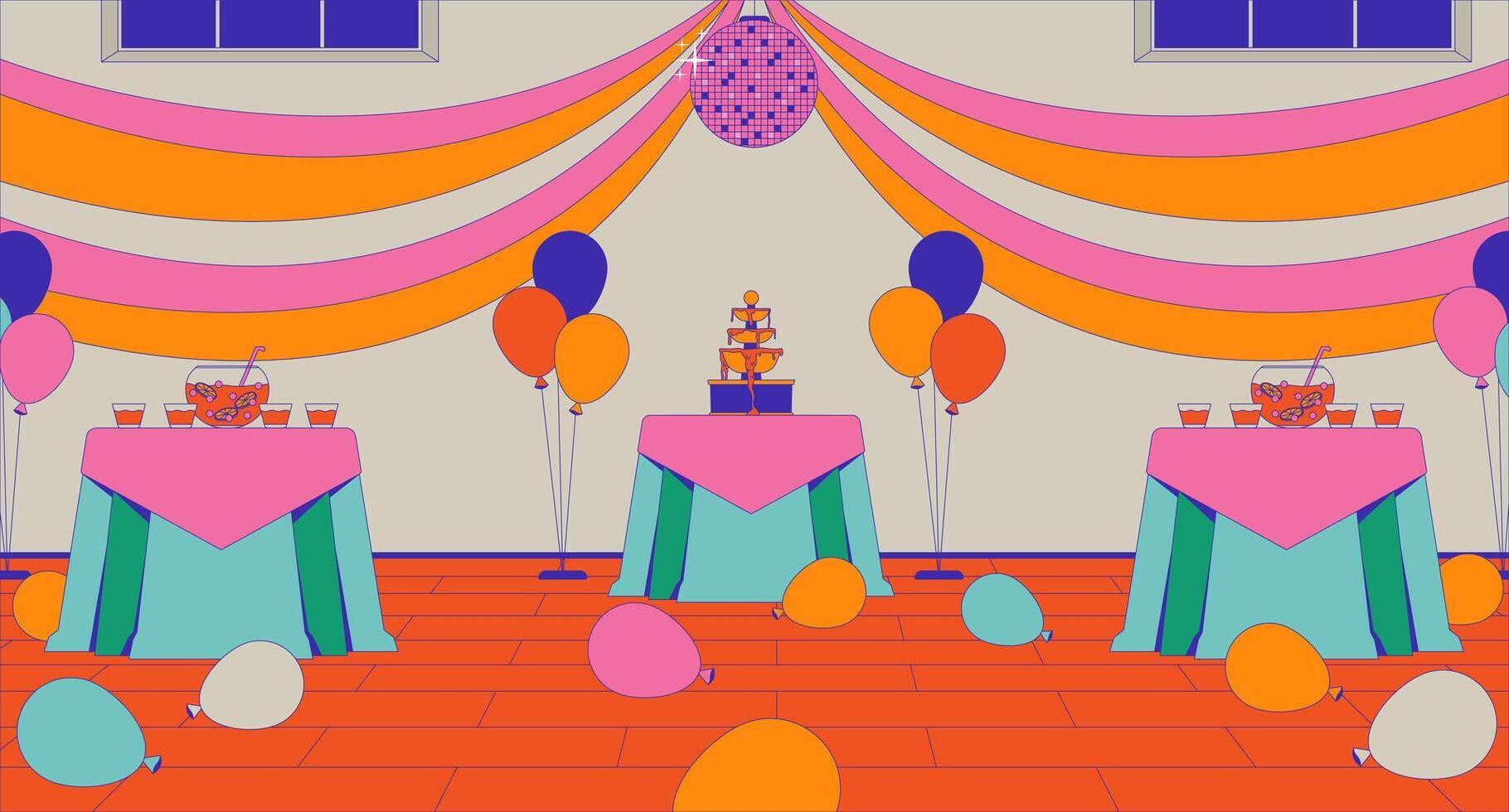 Party Room Vector Art, Icons, and Graphics for Free Download