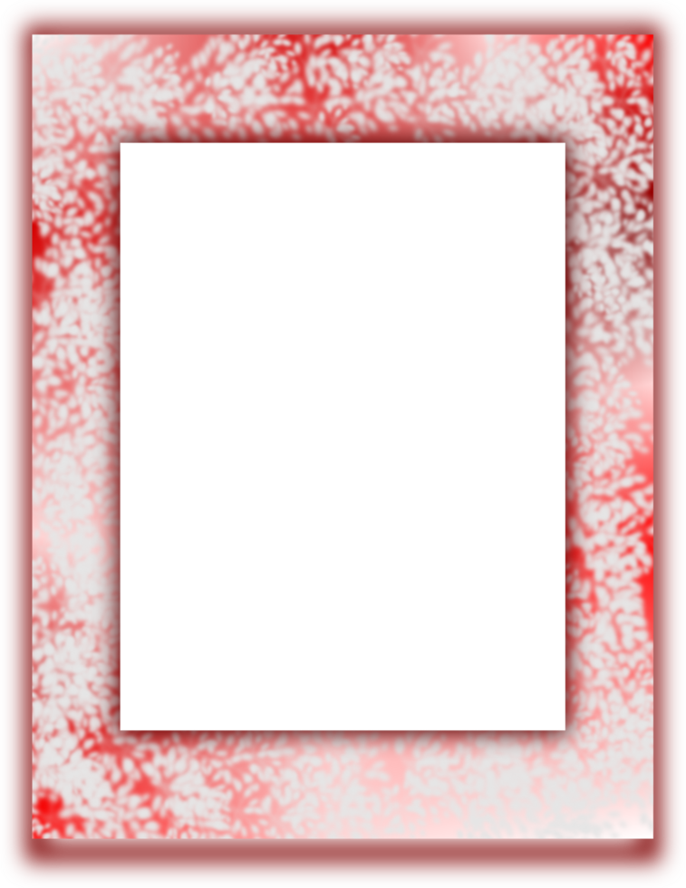 Christmas snowflakes frame png