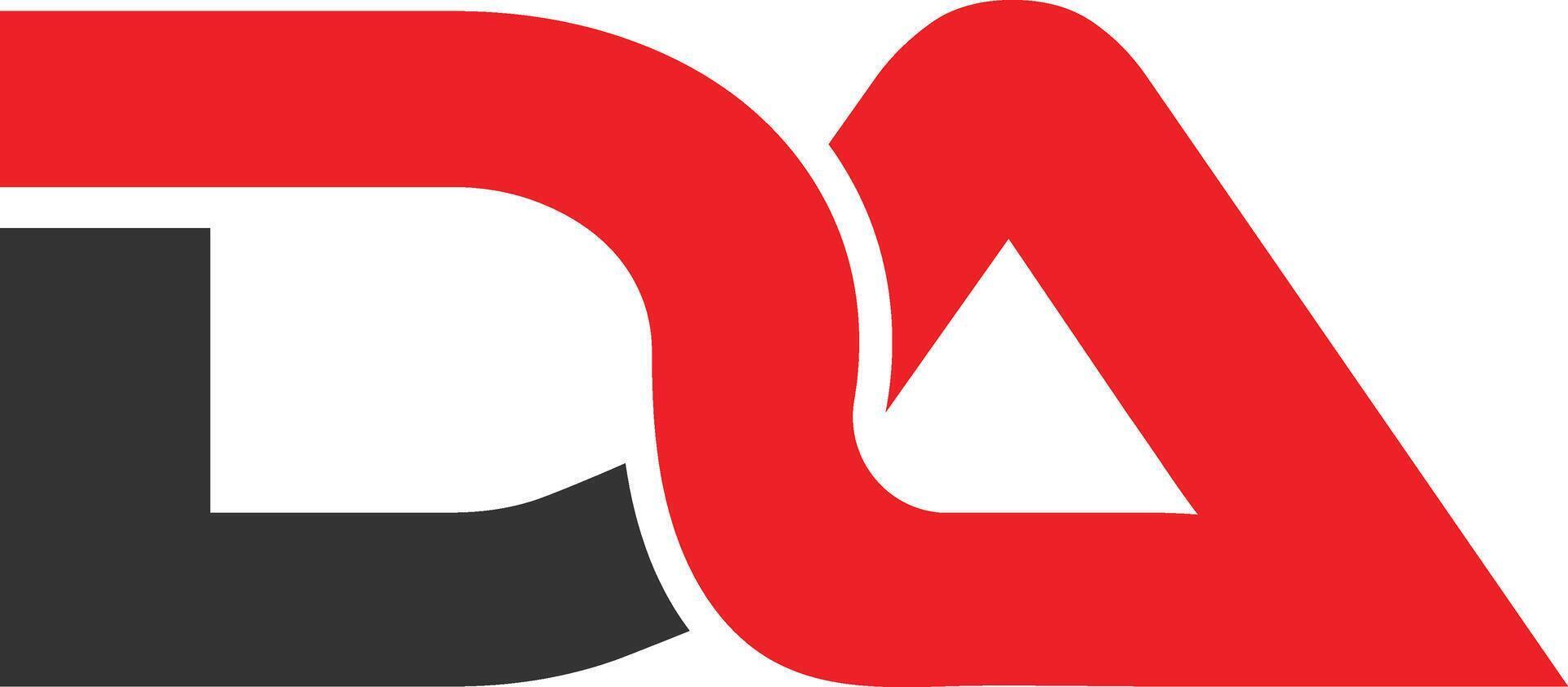 DA Logo Design for your brand vector