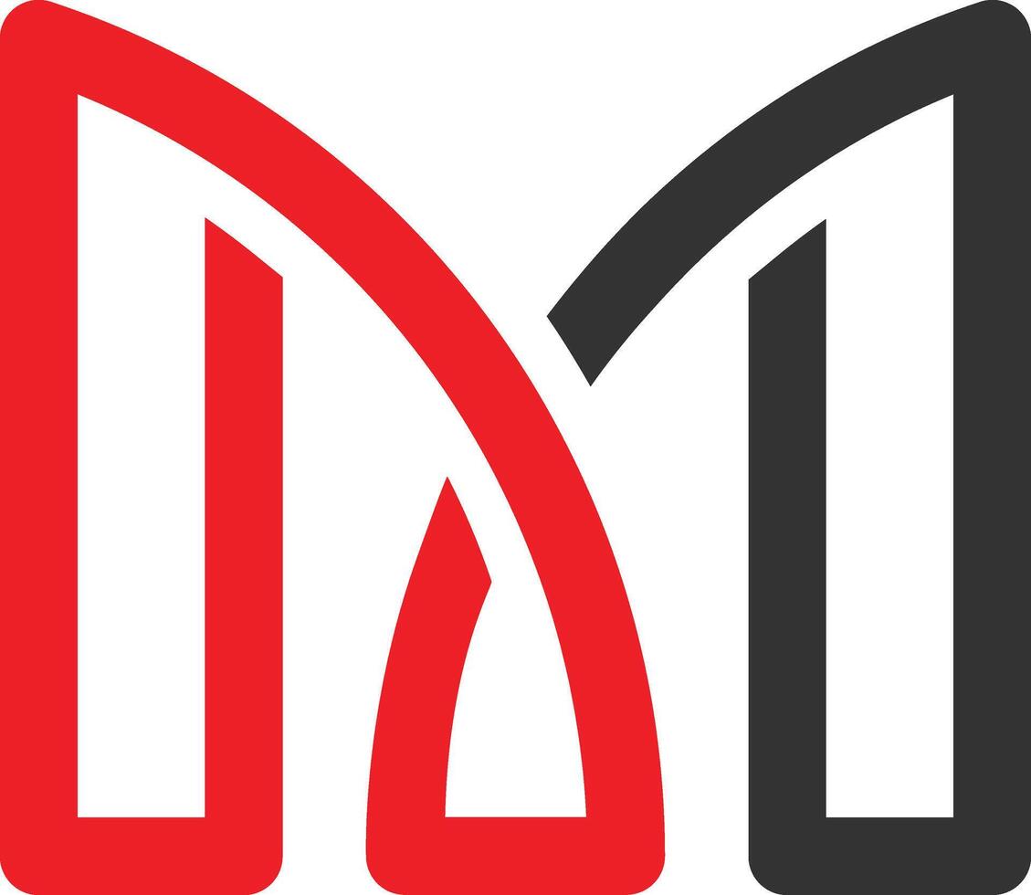 M logo design for your brand vector