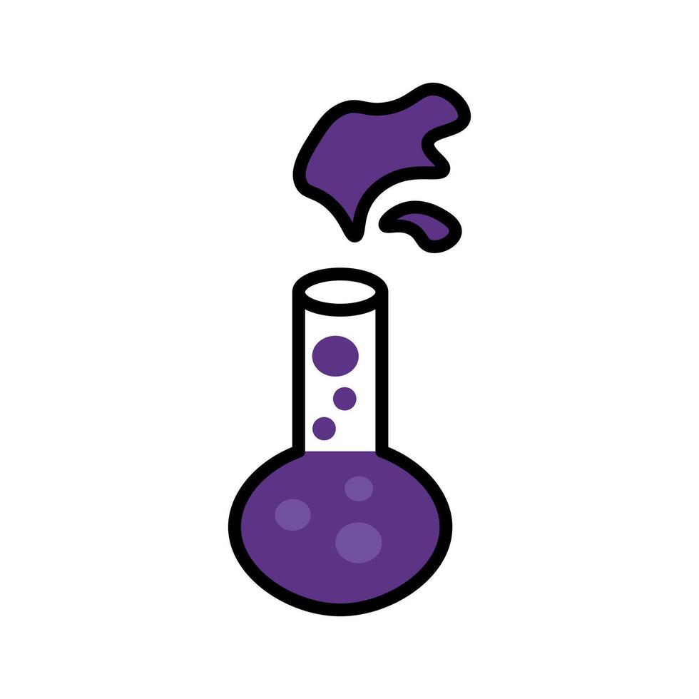 Halloween potion icon vector
