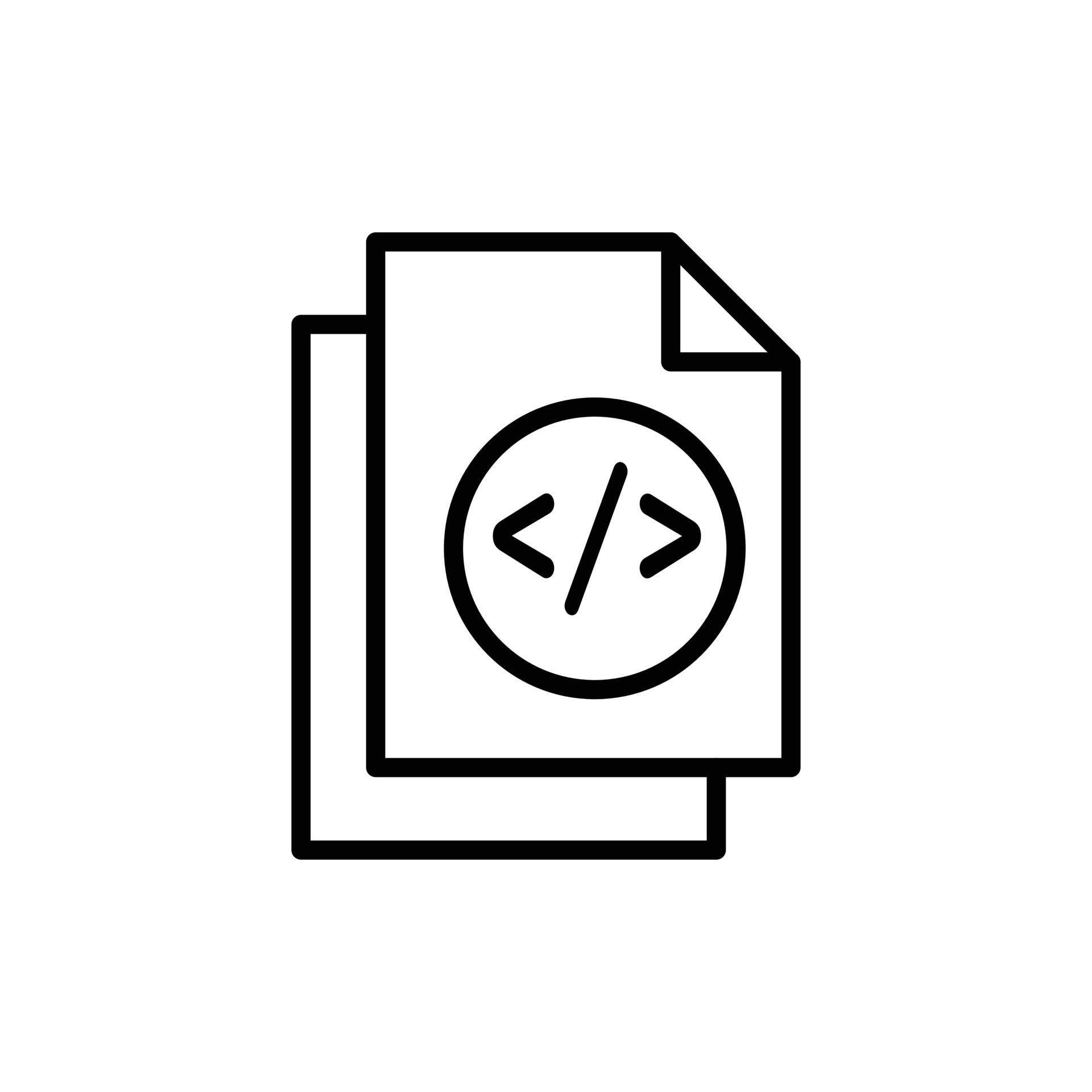 Html script icon 49353786 vector art at vecteezy