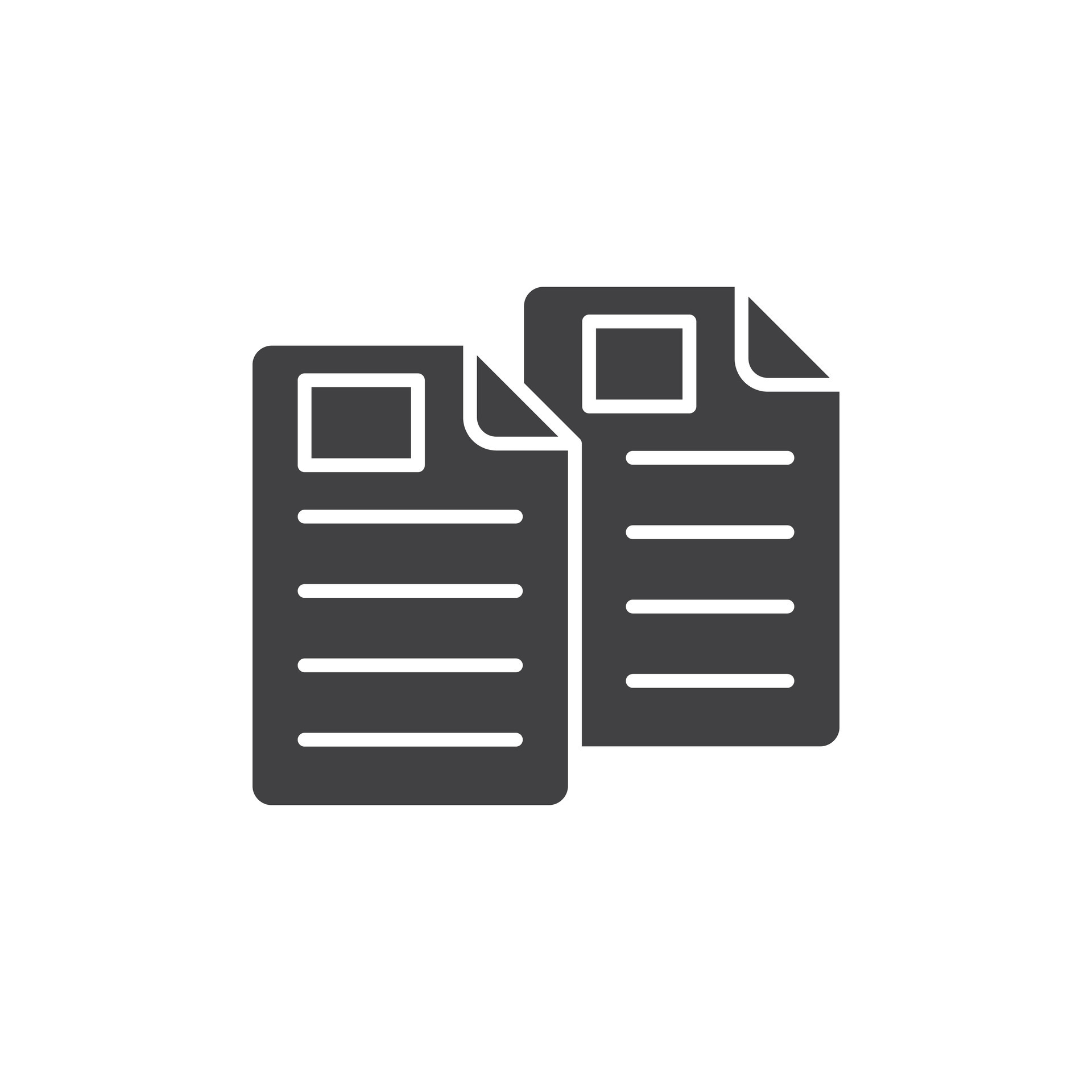 Duplicate icon set. copy data files symbol. matching duplicity sign ...