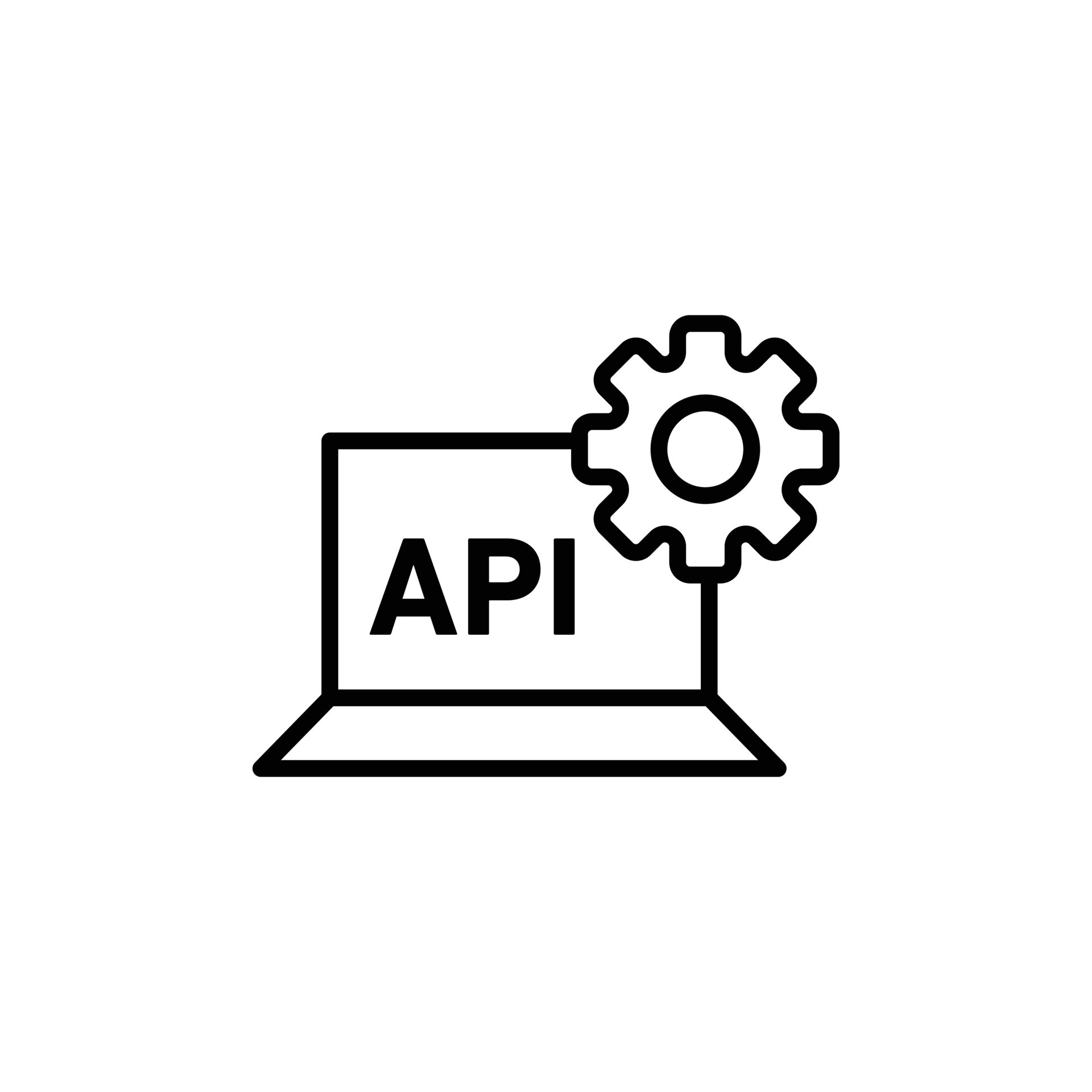 API icon isolated on white background 49358671 Vector Art at Vecteezy